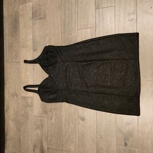 Charlotte Russe Black Fitted Dress Size L